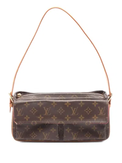 Pre-owned Louis Vuitton 2004 Vivacite Shoulder Bag In Brown
