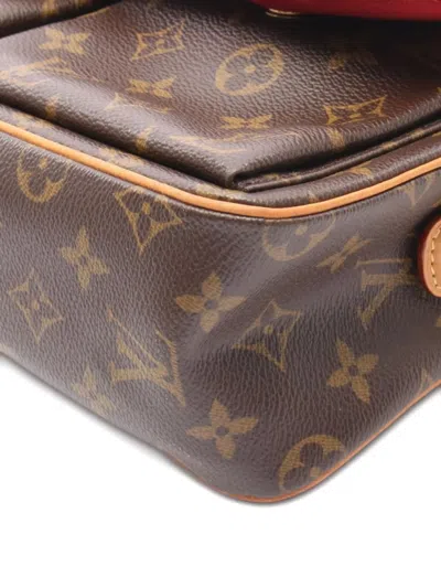 Pre-owned Louis Vuitton 2004 Vivacite Shoulder Bag In Brown