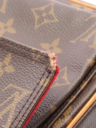 Pre-owned Louis Vuitton 2004 Vivacite Shoulder Bag In Brown