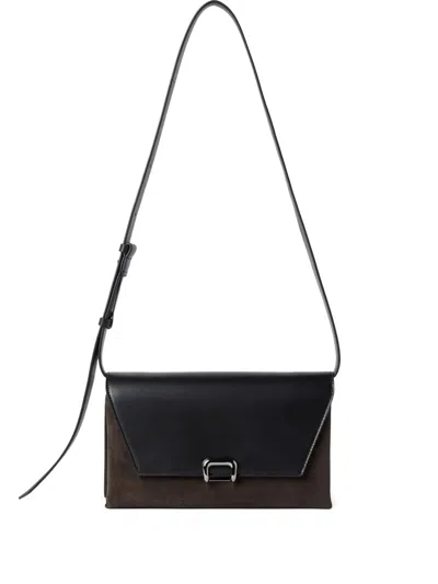 Brunello Cucinelli Suede Cross Body Bag