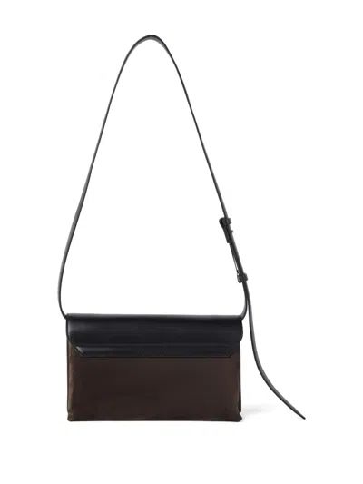 Brunello Cucinelli Suede Cross Body Bag