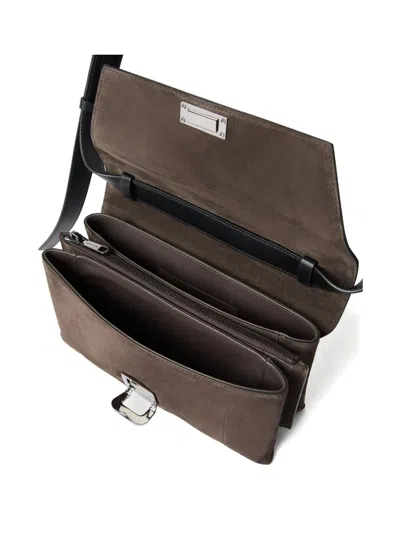 Brunello Cucinelli Suede Cross Body Bag