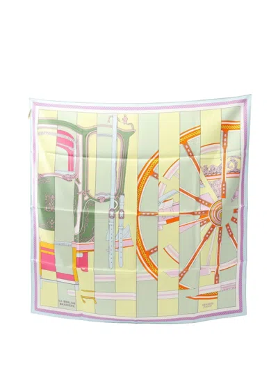 Pre-owned Hermes 20s Le Berline Bayadere Scarf