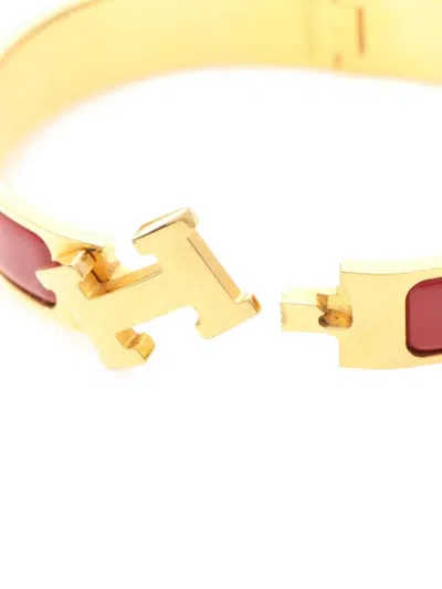 Pre-owned Hermes 2000s Clic Clac H Bracelet