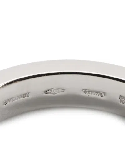 Pre-owned Bvlgari 2010s 18kt White Gold B.zero1 Ring