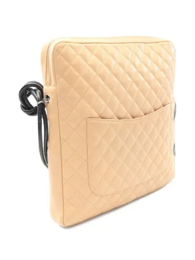 Pre-owned Chanel 2003-2004 Cambon Line Handbag