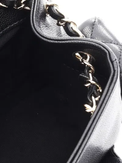Pre-owned Chanel 2021 Duma Diamond-quilting Chain Backpack