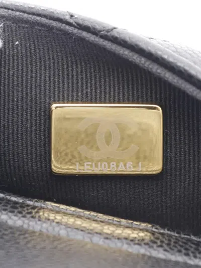 Pre-owned Chanel 2021 Duma Diamond-quilting Chain Backpack