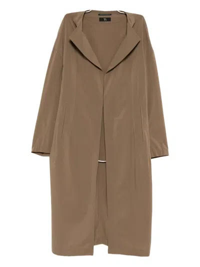 Y's Tiered Coat In Green