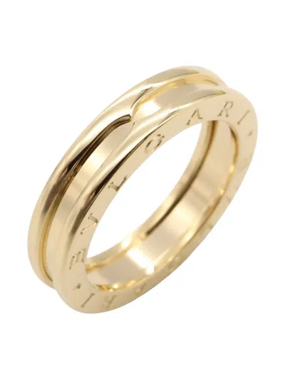 Pre-owned Bvlgari 2010s 18kt Yellow Gold B-zero Ring