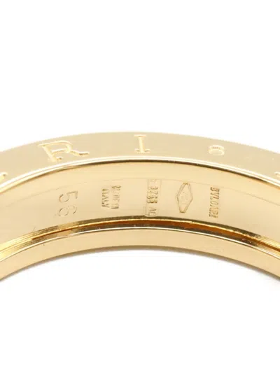Pre-owned Bvlgari 2010s 18kt Yellow Gold B-zero Ring
