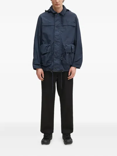 Barbour Durham Jacket In Blue