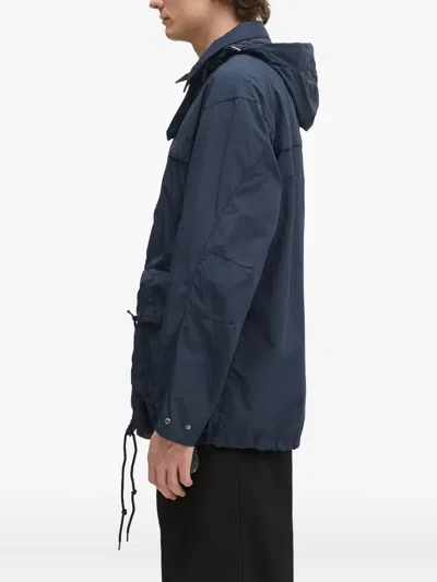 Barbour Durham Jacket In Blue