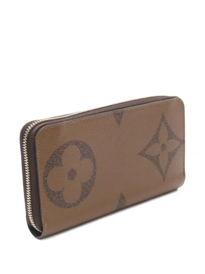 Pre-owned Louis Vuitton 2020 Monogram Reverse Round Zipper Wallet