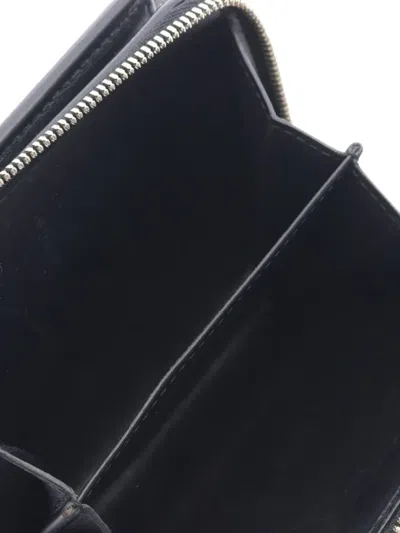 Pre-owned Balenciaga 2010 Everyday Billfold Wallet In Black