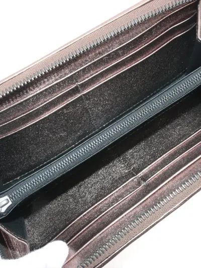 Pre-owned Bottega Veneta 2024 Intrecciato Leather Zip-around Wallet