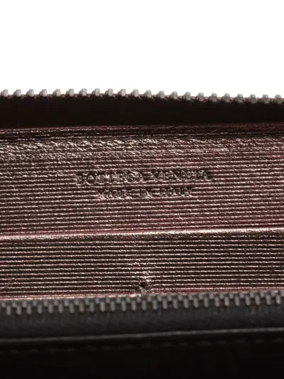 Pre-owned Bottega Veneta 2024 Intrecciato Leather Zip-around Wallet
