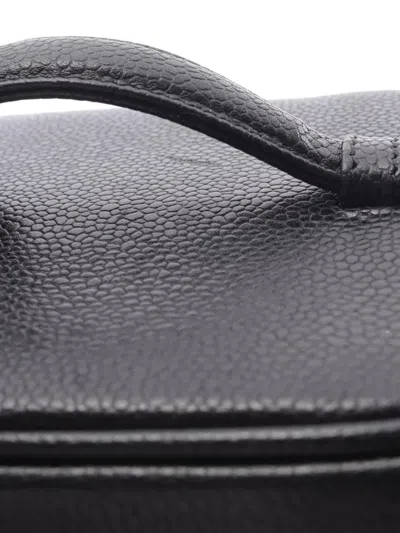 Pre-owned Chanel 1994-1996 Coco-mark Vanity Bag In Black