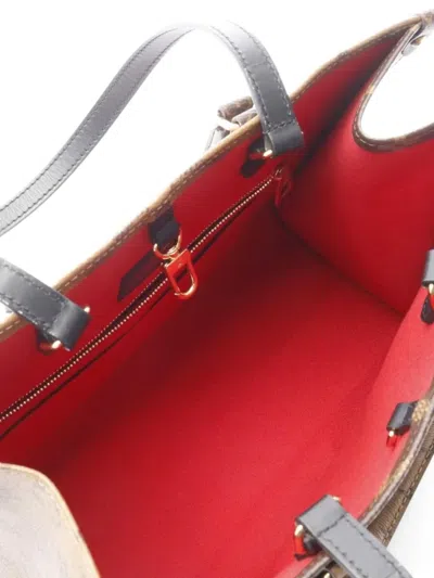 Pre-owned Louis Vuitton 2021 Monogram Giant Reverse Onthego Mm Tote Bag