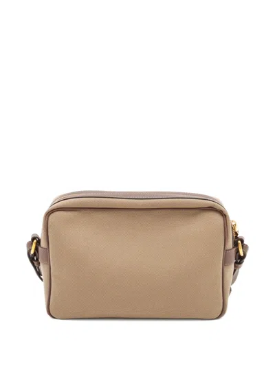 Pre-owned Prada Embossed-logo Shoulder Bag