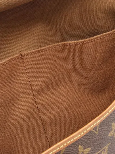 Pre-owned Louis Vuitton 1995 Saumur 35 Shoulder Bag In Brown