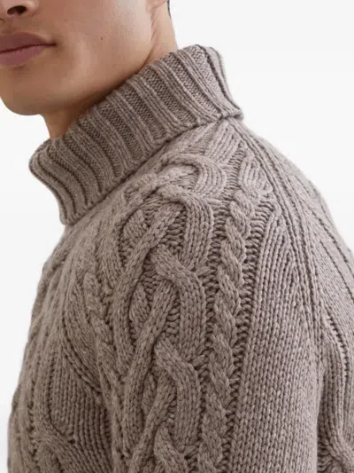 Brunello Cucinelli Men Cashmere Turtle-neck Sweater