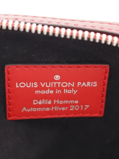 Pre-owned Louis Vuitton X Supreme 2017 Épi Danube Ppm Cross Body Bag