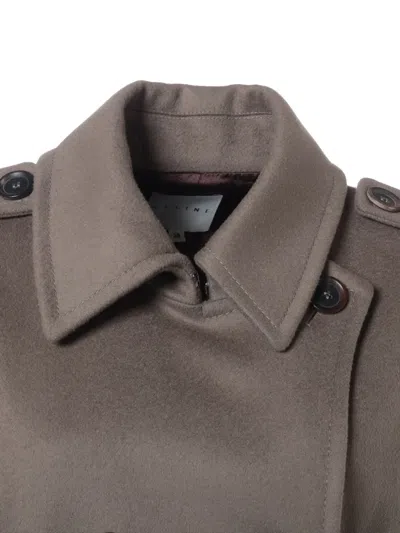 Pre-owned Celine 2024 Double-breasted Belted Coat