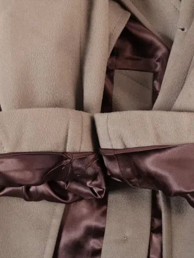 Pre-owned Celine 2024 Double-breasted Belted Coat