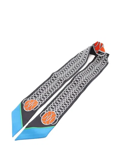 Pre-owned Hermes 20s Lift Profile Silk Scarves
