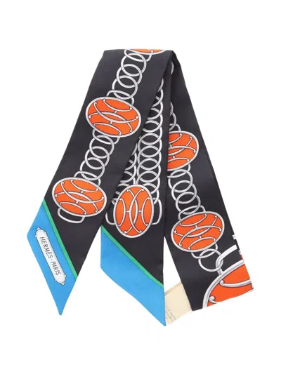 Pre-owned Hermes 20s Lift Profile Silk Scarves