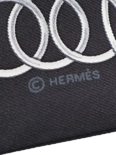 Pre-owned Hermes 20s Lift Profile Silk Scarves