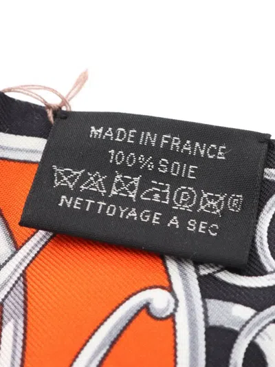 Pre-owned Hermes 20s Lift Profile Silk Scarves