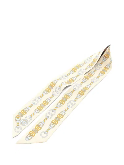 Pre-owned Hermes 2023 Harnais En Rosace Scarf