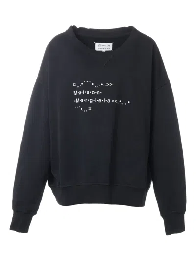 Pre-owned Maison Margiela 2023 Graphic Print Sweatshirt