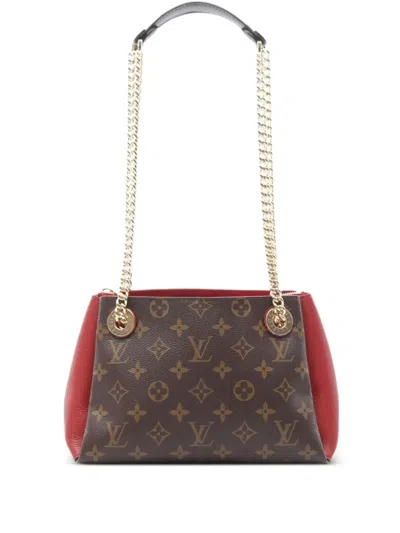 Pre-owned Louis Vuitton 2018 Surenne Bb Shoulder Bag In Brown