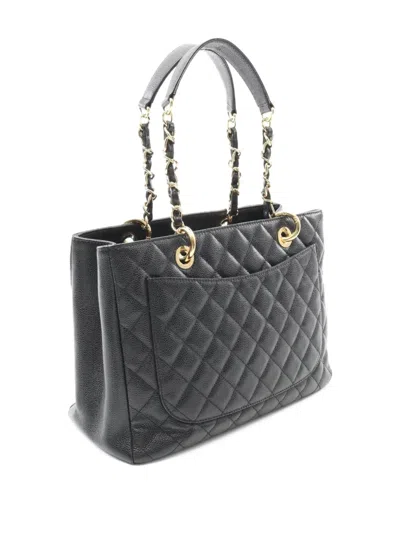 Pre-owned Chanel 2014 Large Matelasse Chain Tote Bag