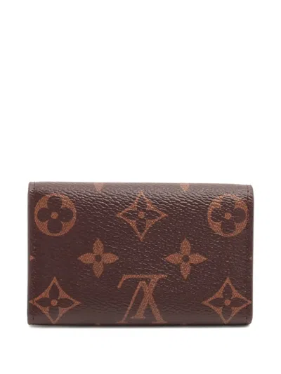 Pre-owned Louis Vuitton Multiclés 6 Key Holder In Brown