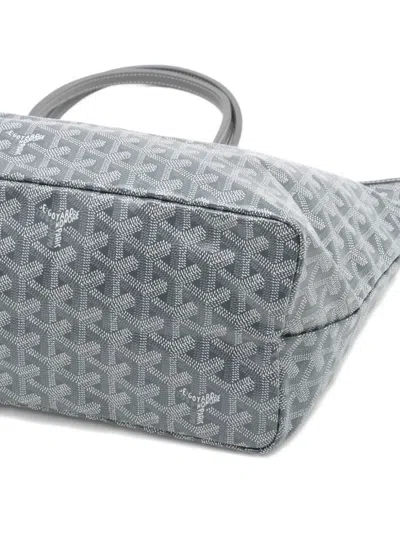 Pre-owned Goyard 2024  Saint Louis Pm Tote Bag In Gray