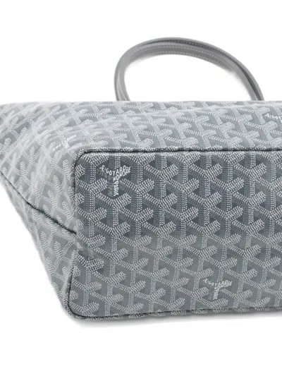 Pre-owned Goyard 2024  Saint Louis Pm Tote Bag In Gray