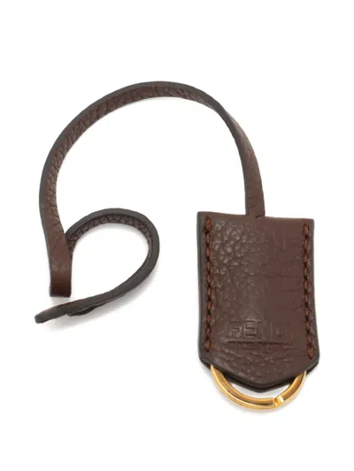 Pre-owned Fendi Zucca Monogram Tote Bag In Brown