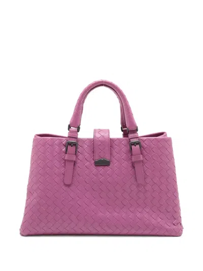 Pre-owned Bottega Veneta 2023 Roma Intrecciato Tote Bag