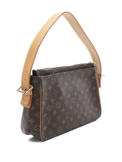 Pre-owned Louis Vuitton 2004 Vivacite Gm Monogram Shoulder Bag In Brown