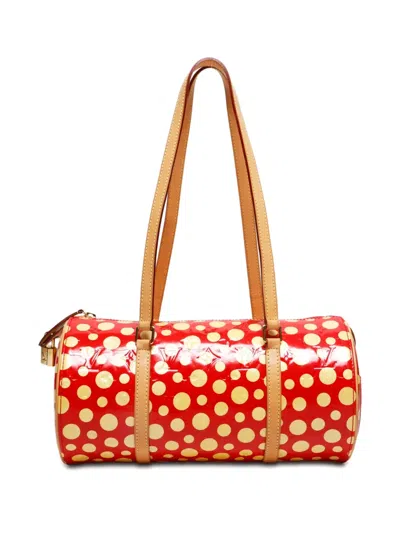Pre-owned Louis Vuitton 2012 Monogram Vernis Dot Infinity Papillon Shoulder Bag