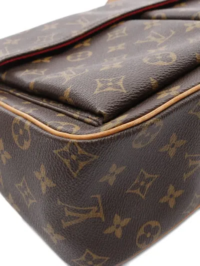 Pre-owned Louis Vuitton 2004 Vivacite Gm Monogram Shoulder Bag In Brown