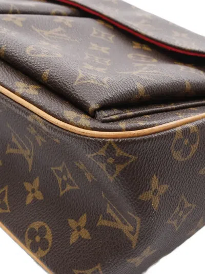 Pre-owned Louis Vuitton 2004 Vivacite Gm Monogram Shoulder Bag In Brown