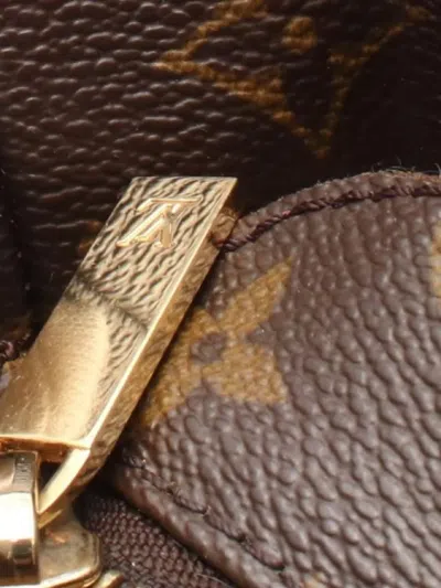 Pre-owned Louis Vuitton 2001 Monogram Luco Tote Bag In Brown