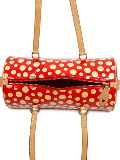 Pre-owned Louis Vuitton 2012 Monogram Vernis Dot Infinity Papillon Shoulder Bag