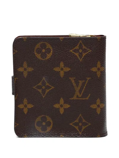 Pre-owned Louis Vuitton 2003 Monogram Compact Zip Wallet