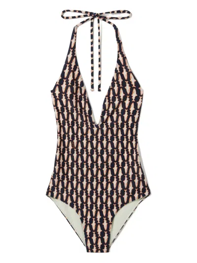 La Doublej Sexy One Piece Swimsuit Pesciolini In Black